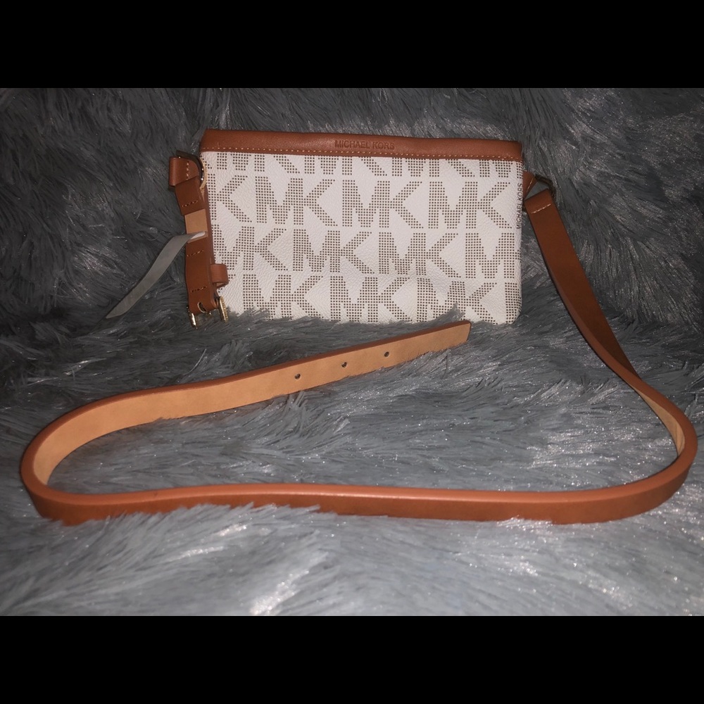 Michael Kors white Fanny pack